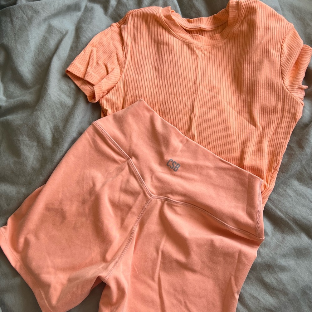 csb orange sorbet set